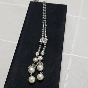 Vintage Tammey Jewels Rhinestone Necklace